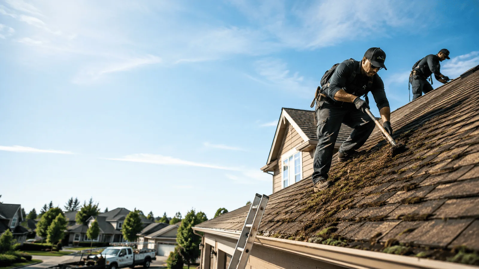 Roof Moss Removal in Wood, SD near me